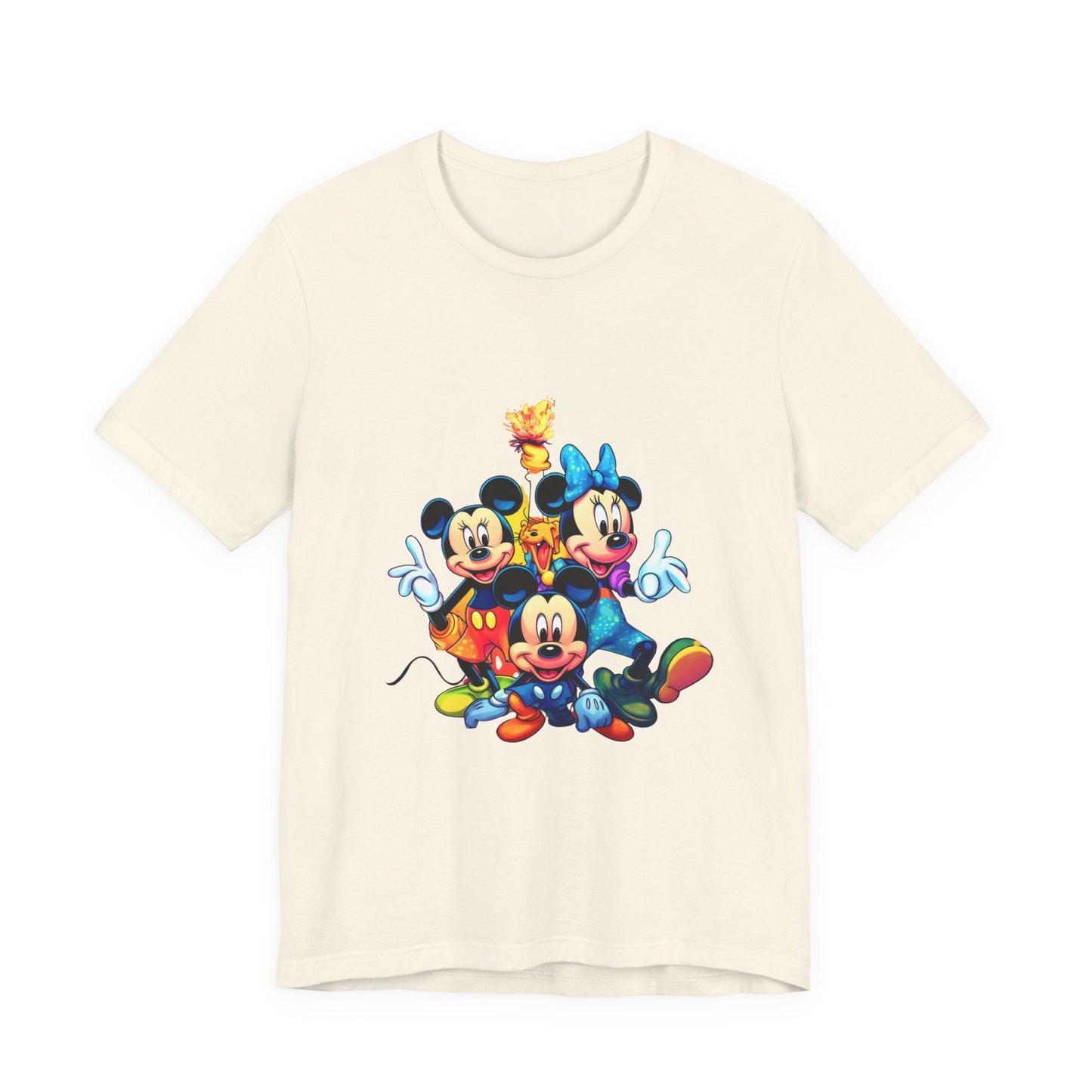 Disney Print tshirt, Mickey Mouse, t-shirt for kids, teen sleeveless, adult shirt, colorful summer apparel, men women clothe, printed - JennyCool