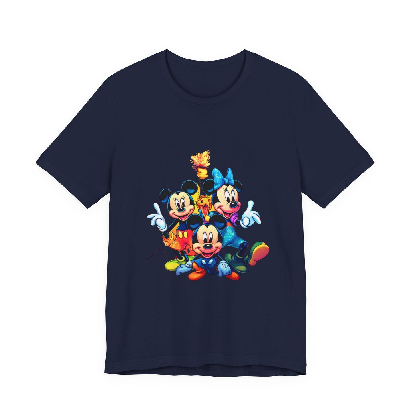 Disney Print tshirt, Mickey Mouse, t-shirt for kids, teen sleeveless, adult shirt, colorful summer apparel, men women clothe, printed - JennyCool