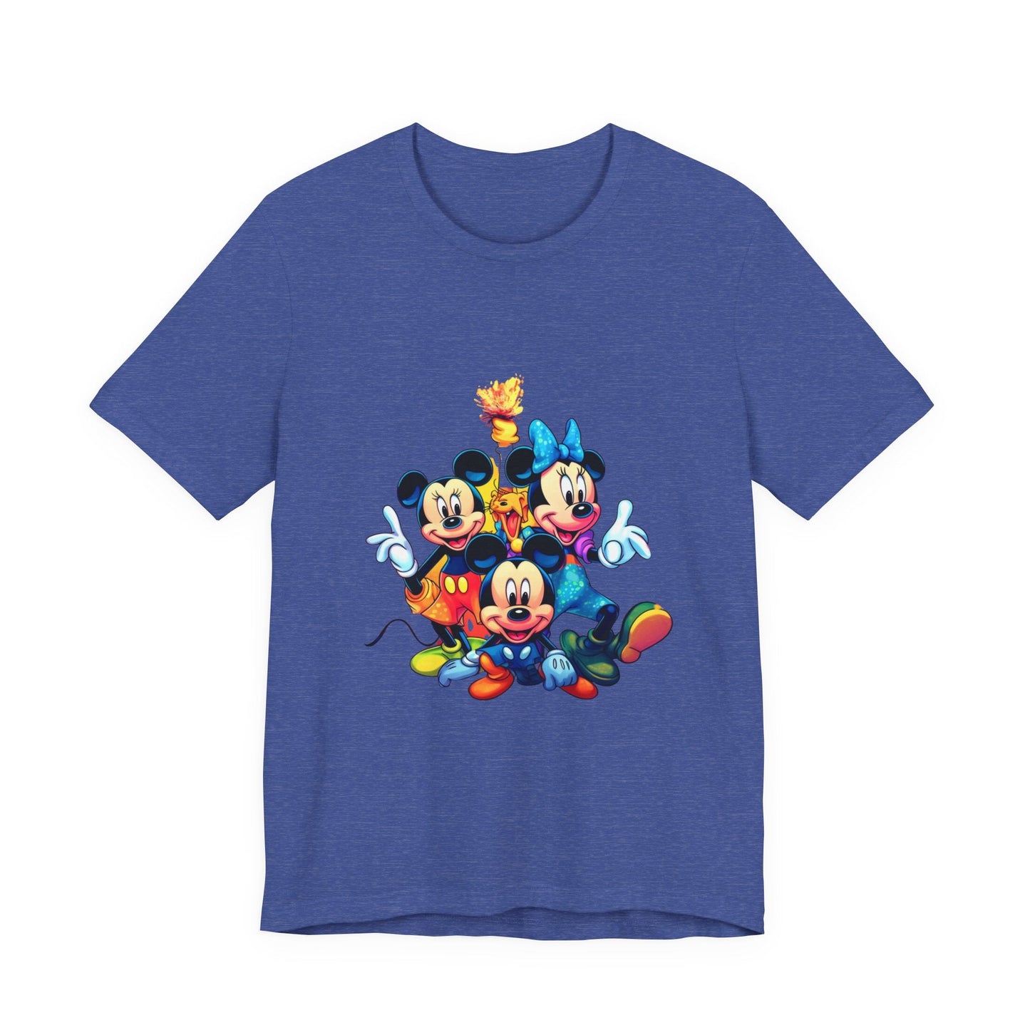 Disney Print tshirt, Mickey Mouse, t-shirt for kids, teen sleeveless, adult shirt, colorful summer apparel, men women clothe, printed - JennyCool