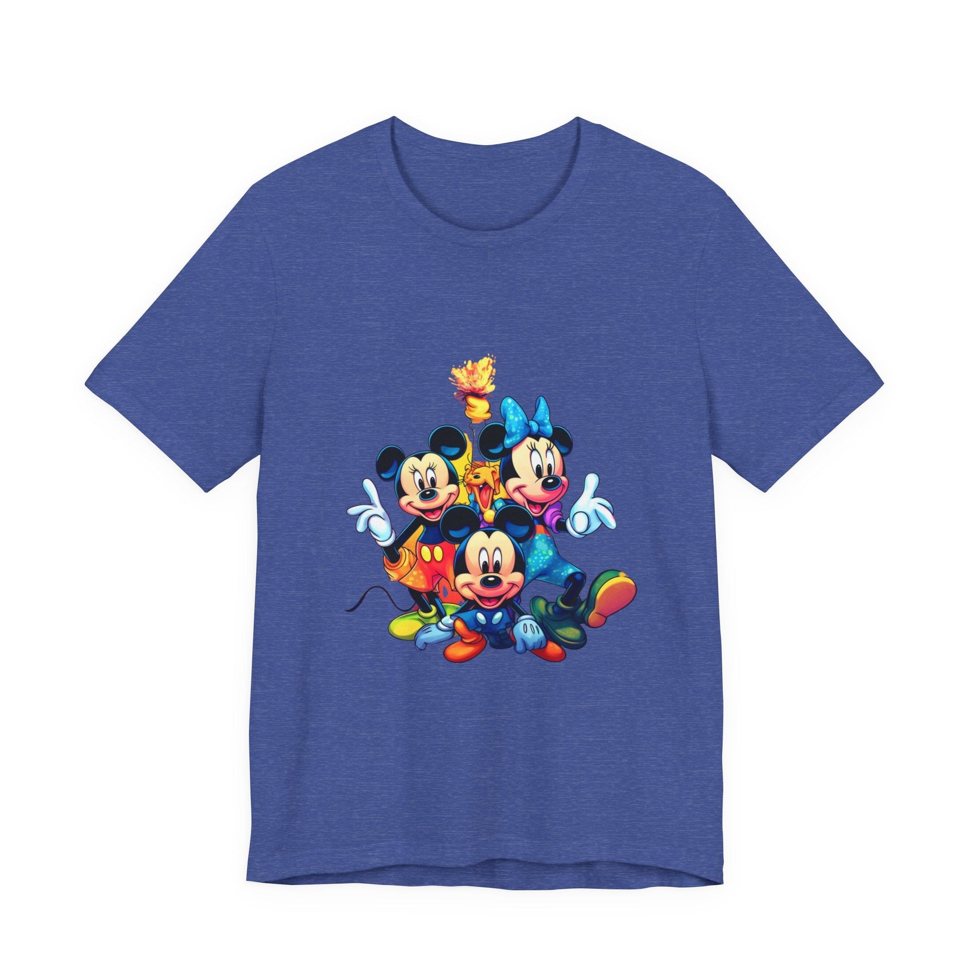 Disney Print tshirt, Mickey Mouse, t-shirt for kids, teen sleeveless, adult shirt, colorful summer apparel, men women clothe, printed - JennyCool