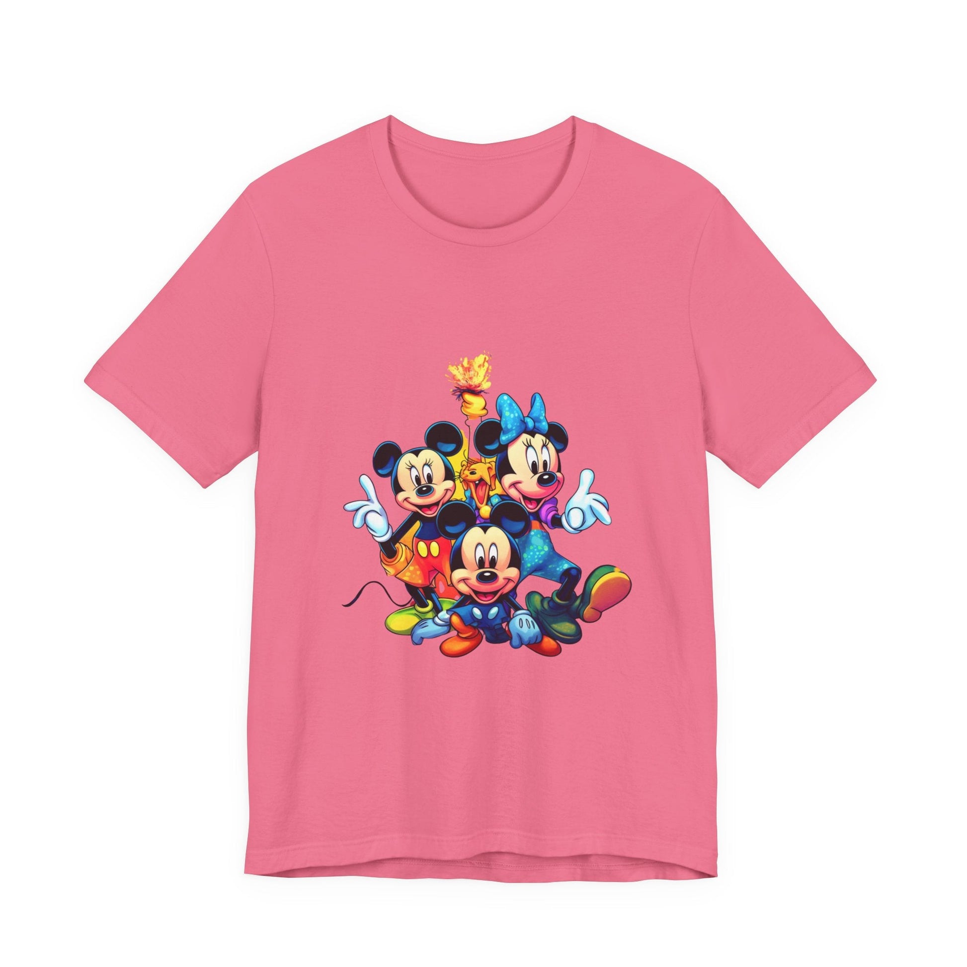 Disney Print tshirt, Mickey Mouse, t-shirt for kids, teen sleeveless, adult shirt, colorful summer apparel, men women clothe, printed - JennyCool