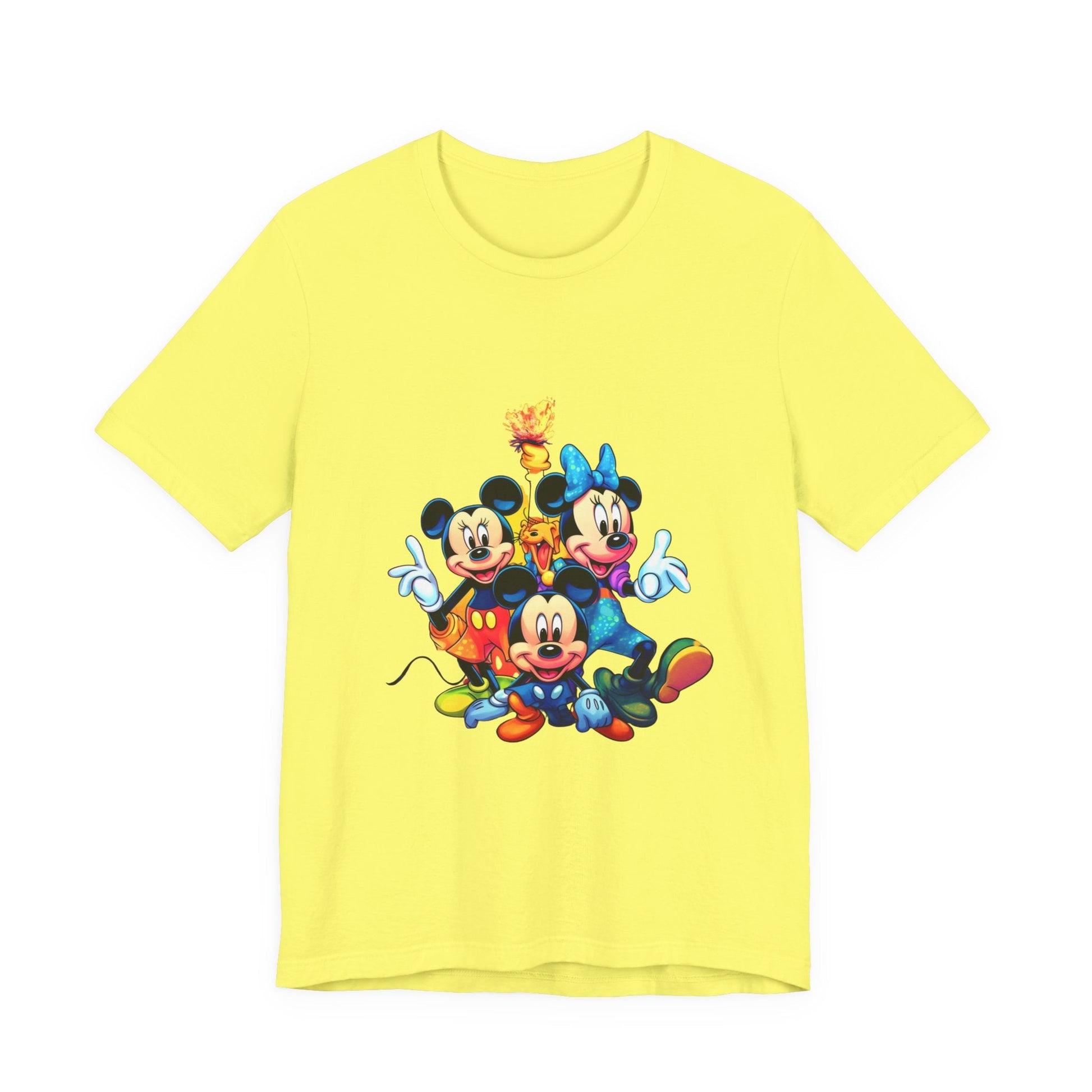 Disney Print tshirt, Mickey Mouse, t-shirt for kids, teen sleeveless, adult shirt, colorful summer apparel, men women clothe, printed - JennyCool