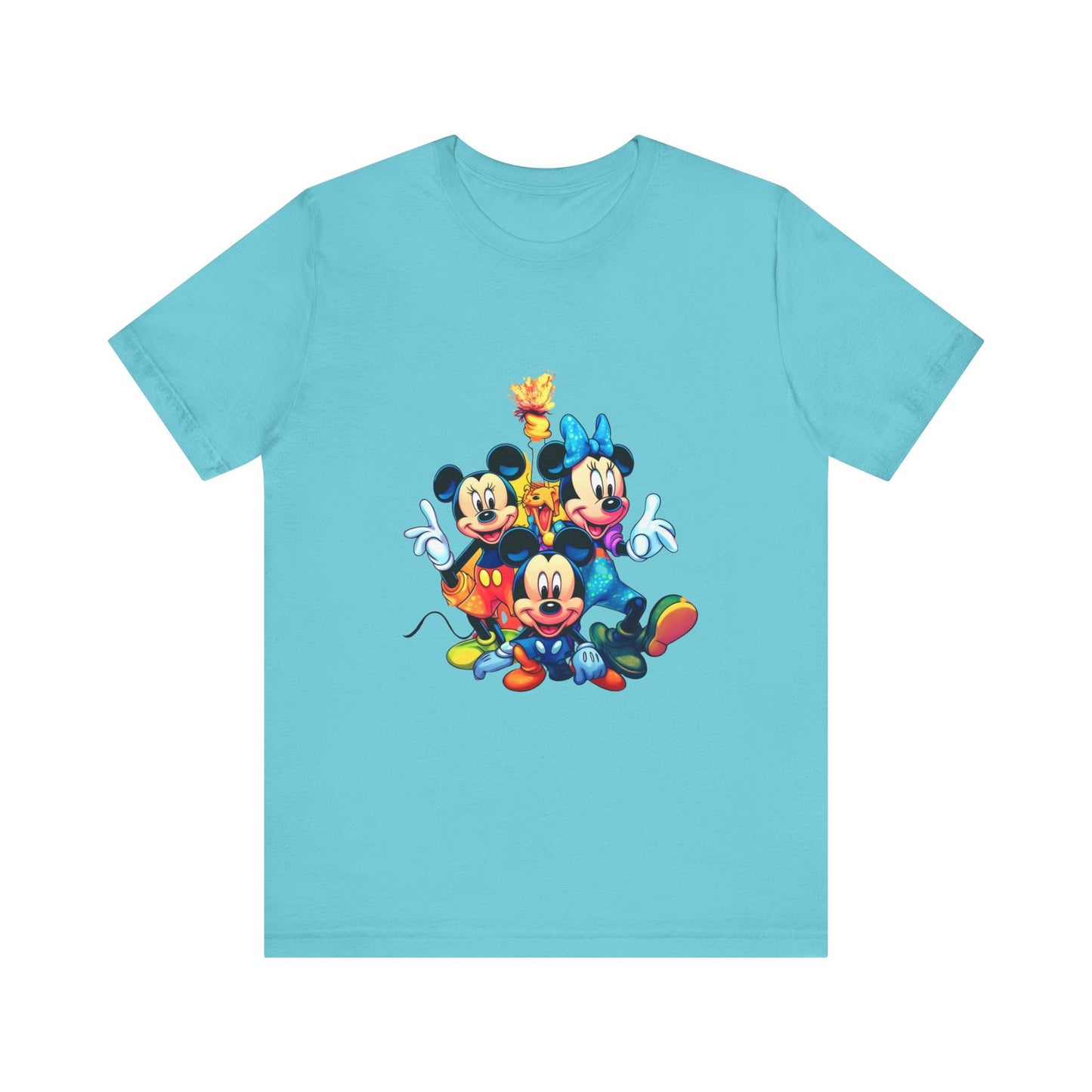 Disney Print tshirt, Mickey Mouse, t-shirt for kids, teen sleeveless, adult shirt, colorful summer apparel, men women clothe, printed - JennyCool