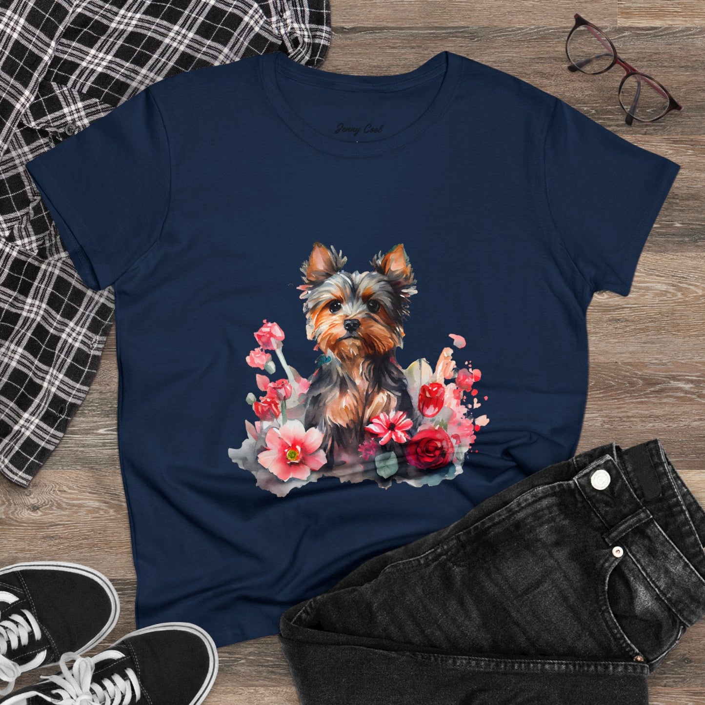 Dog Lover Women's Tee - Valentine's Day Gift - JennyCool
