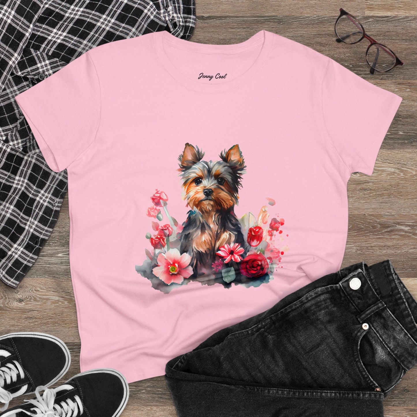 Dog Lover Women's Tee - Valentine's Day Gift - JennyCool