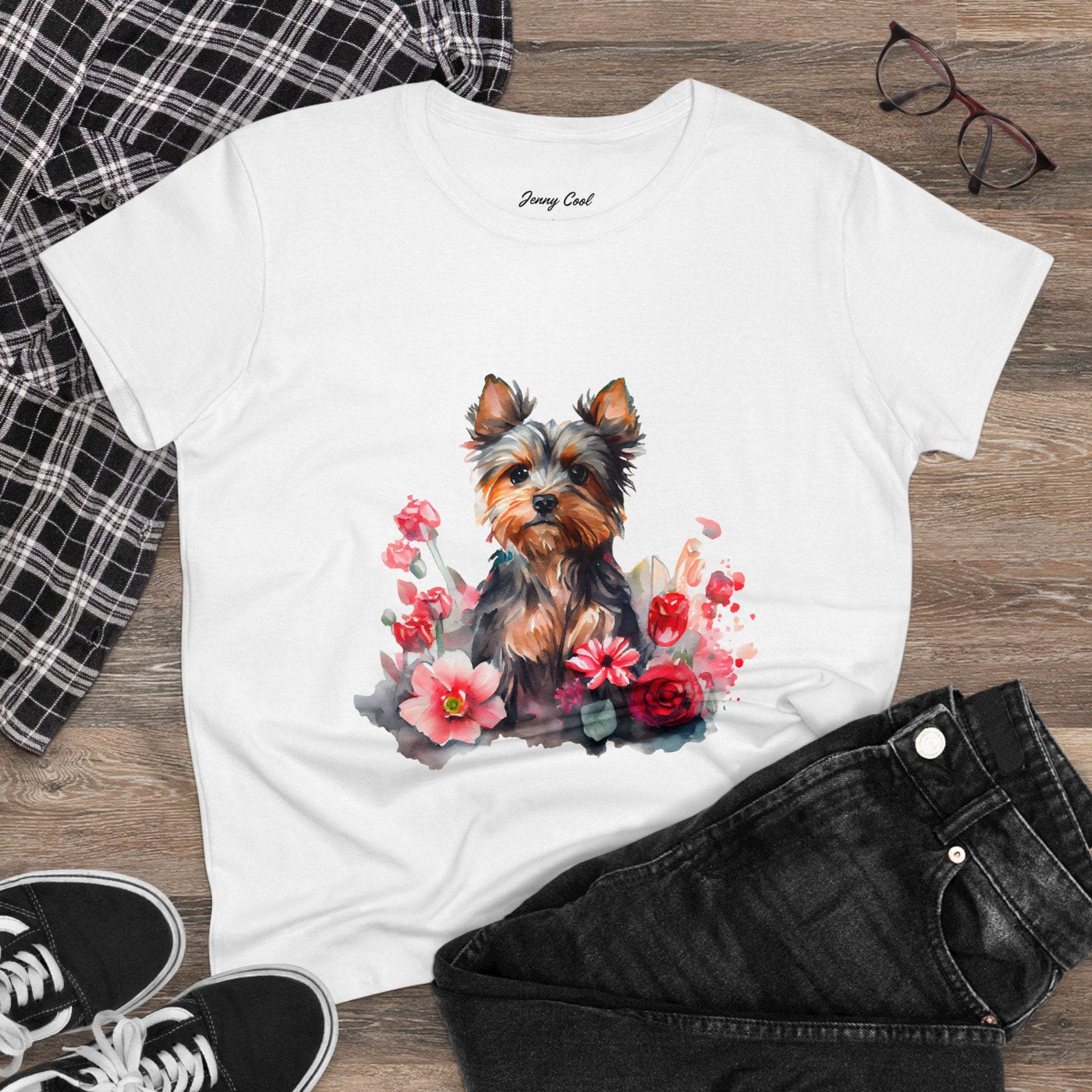 Dog Lover Women's Tee - Valentine's Day Gift - JennyCool