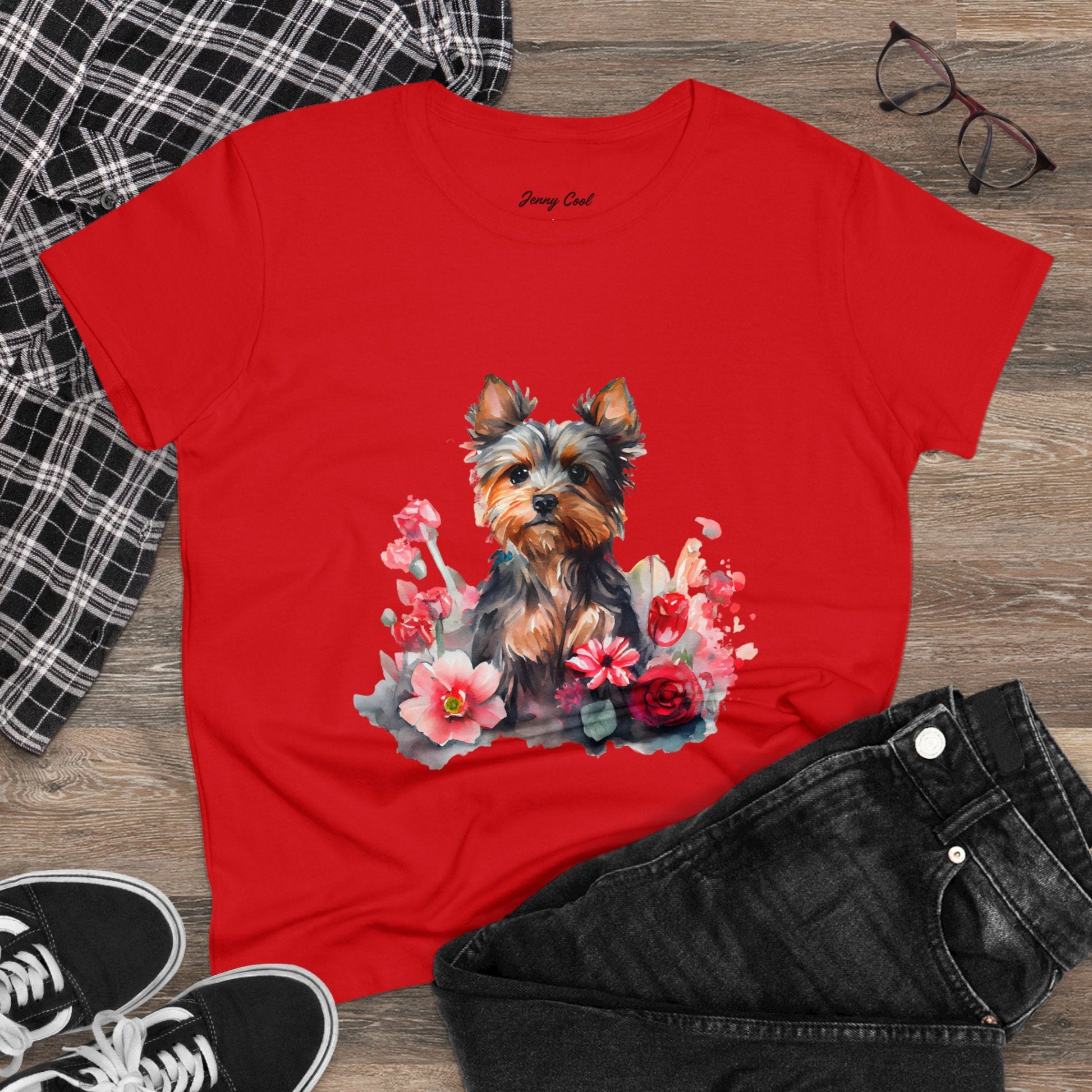 Dog Lover Women's Tee - Valentine's Day Gift - JennyCool