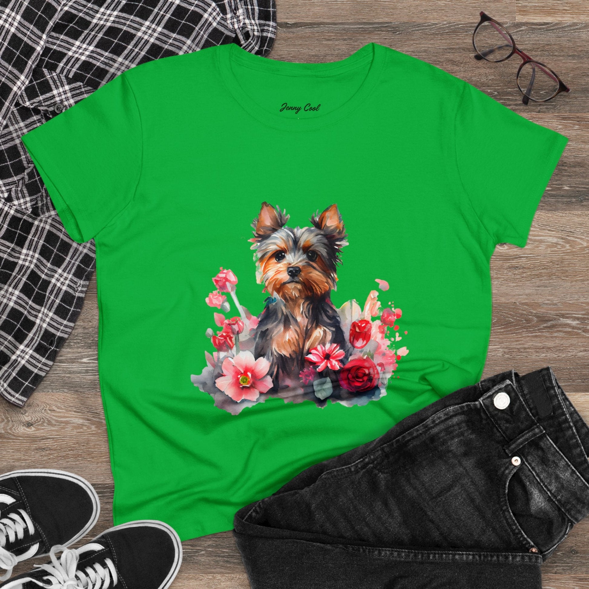 Dog Lover Women's Tee - Valentine's Day Gift - JennyCool