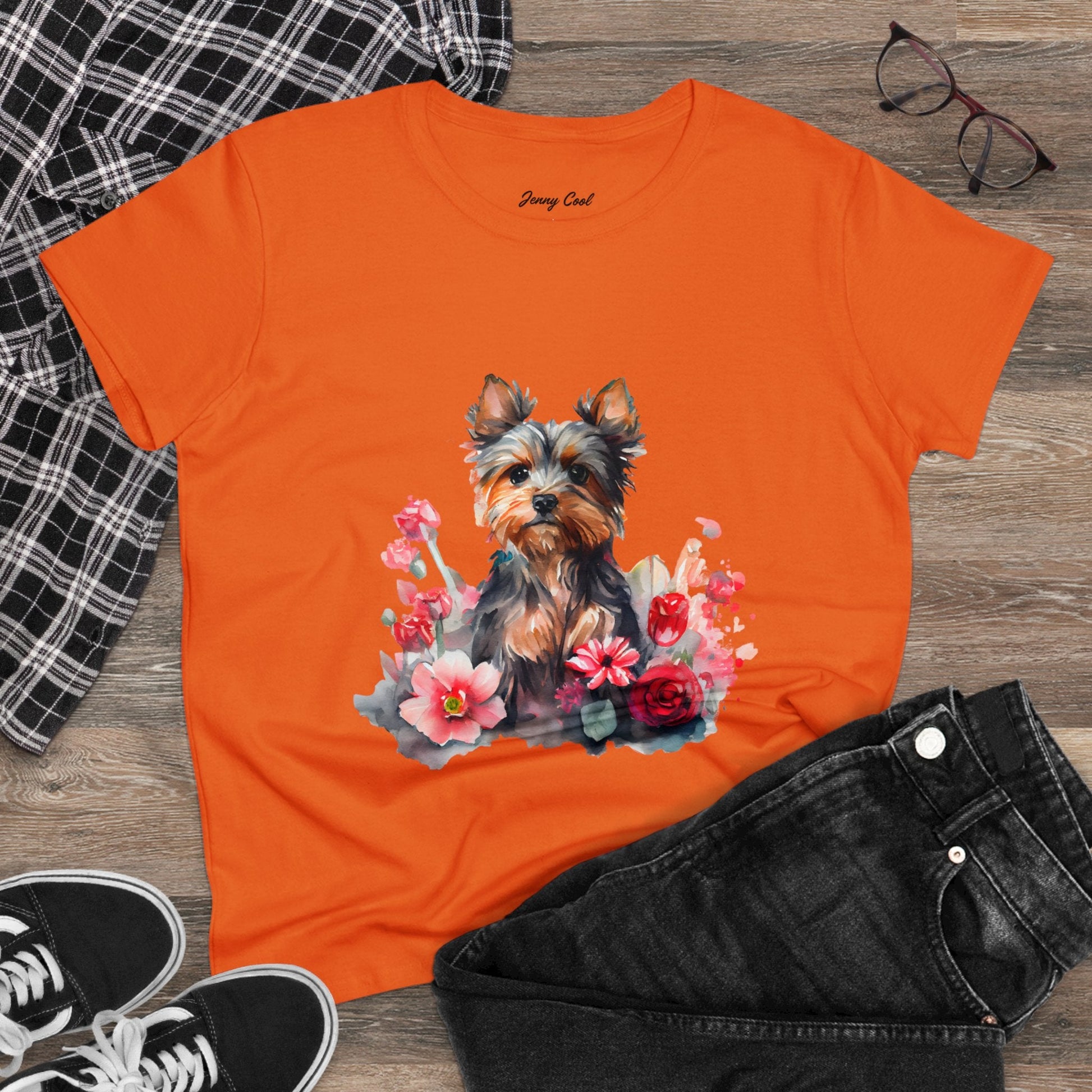 Dog Lover Women's Tee - Valentine's Day Gift - JennyCool