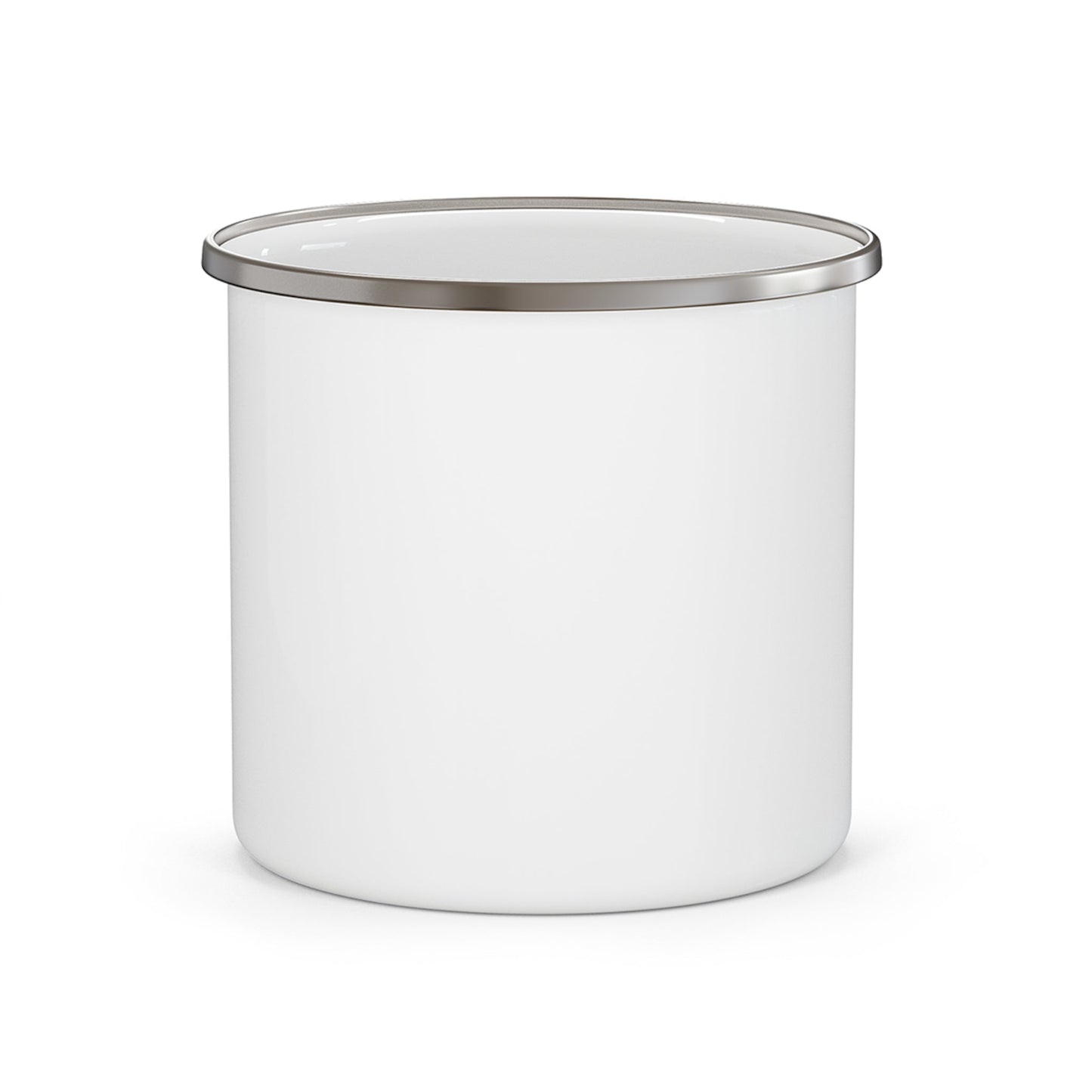 Enamel Camping Mug White JC Mug - JennyCool