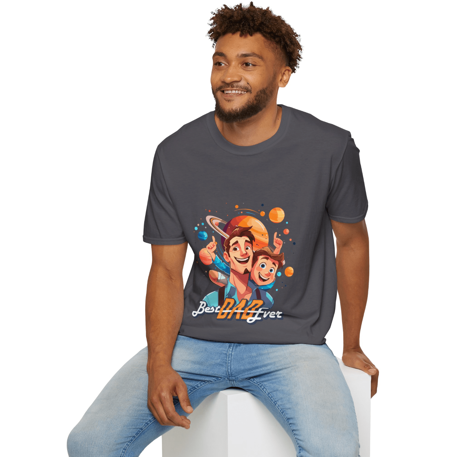 Fathers Day Softstyle T-Shirt, Gift for dad - JennyCool