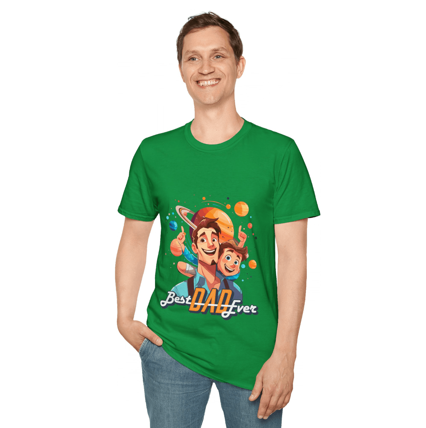 Fathers Day Softstyle T-Shirt, Gift for dad - JennyCool