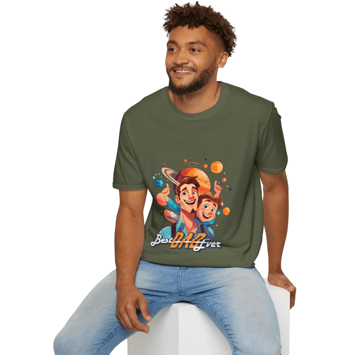 Fathers Day Softstyle T-Shirt, Gift for dad - JennyCool
