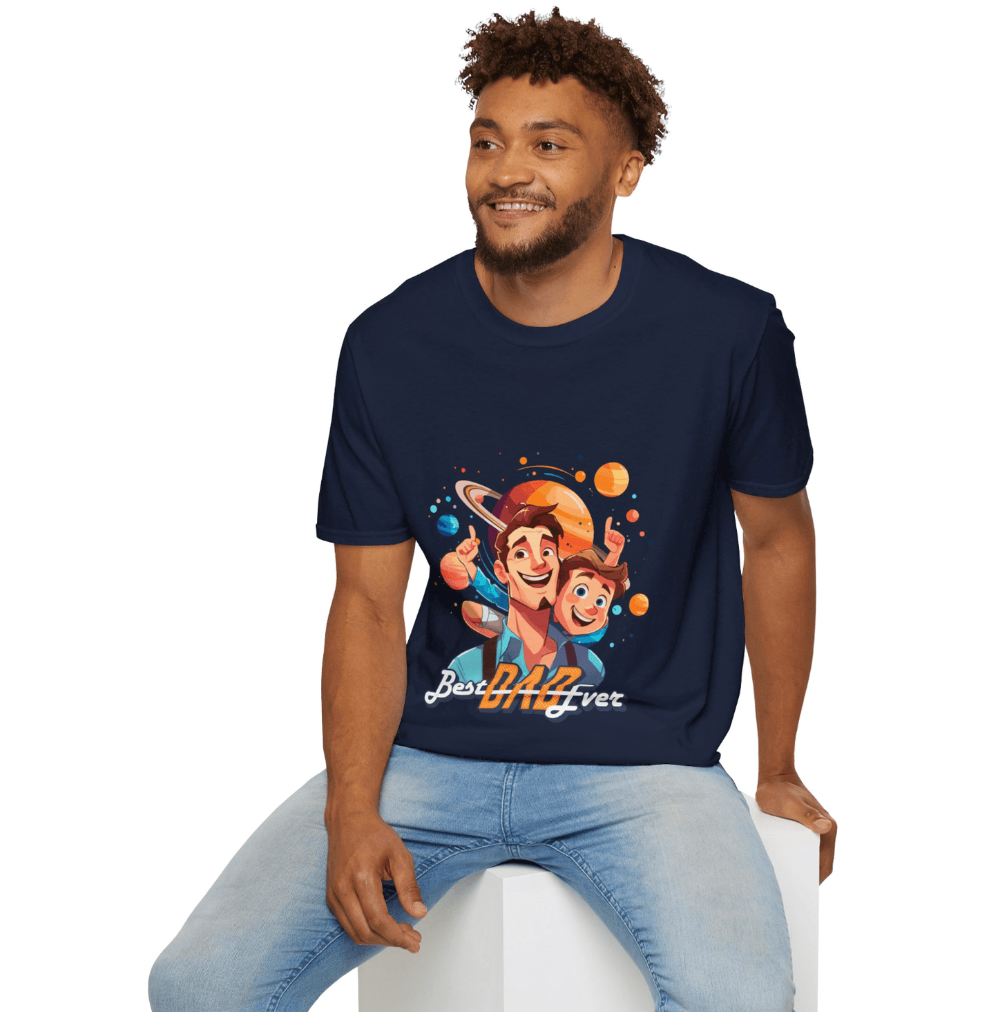Fathers Day Softstyle T-Shirt, Gift for dad - JennyCool