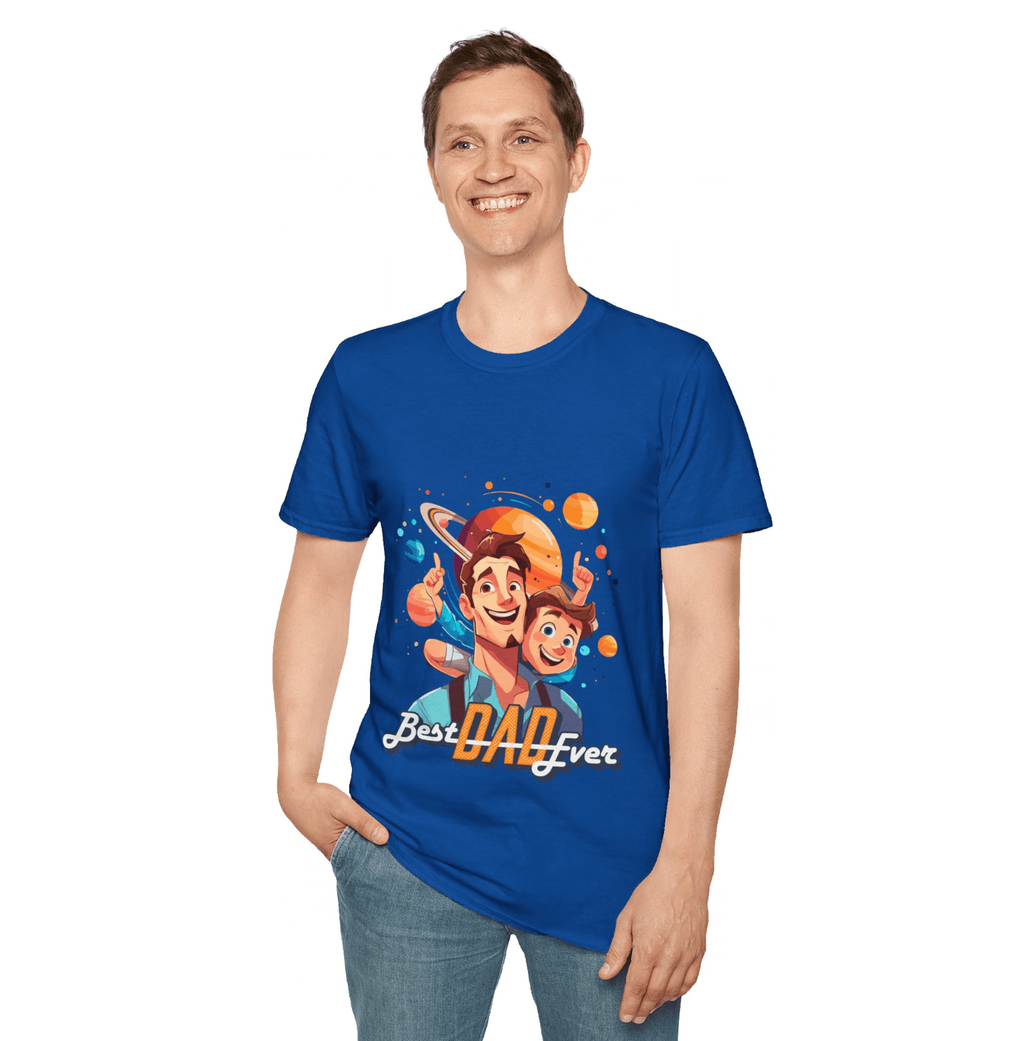 Fathers Day Softstyle T-Shirt, Gift for dad - JennyCool