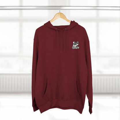 First Of All I’m A Delight Graphic Sweatshirt – Front & Back Rat Design Crewneck - JennyCool