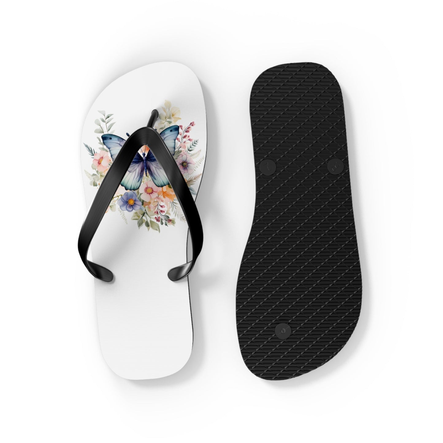 Flip Flops with Butterfly Design - JennyCool