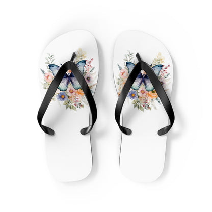 Flip Flops with Butterfly Design - JennyCool