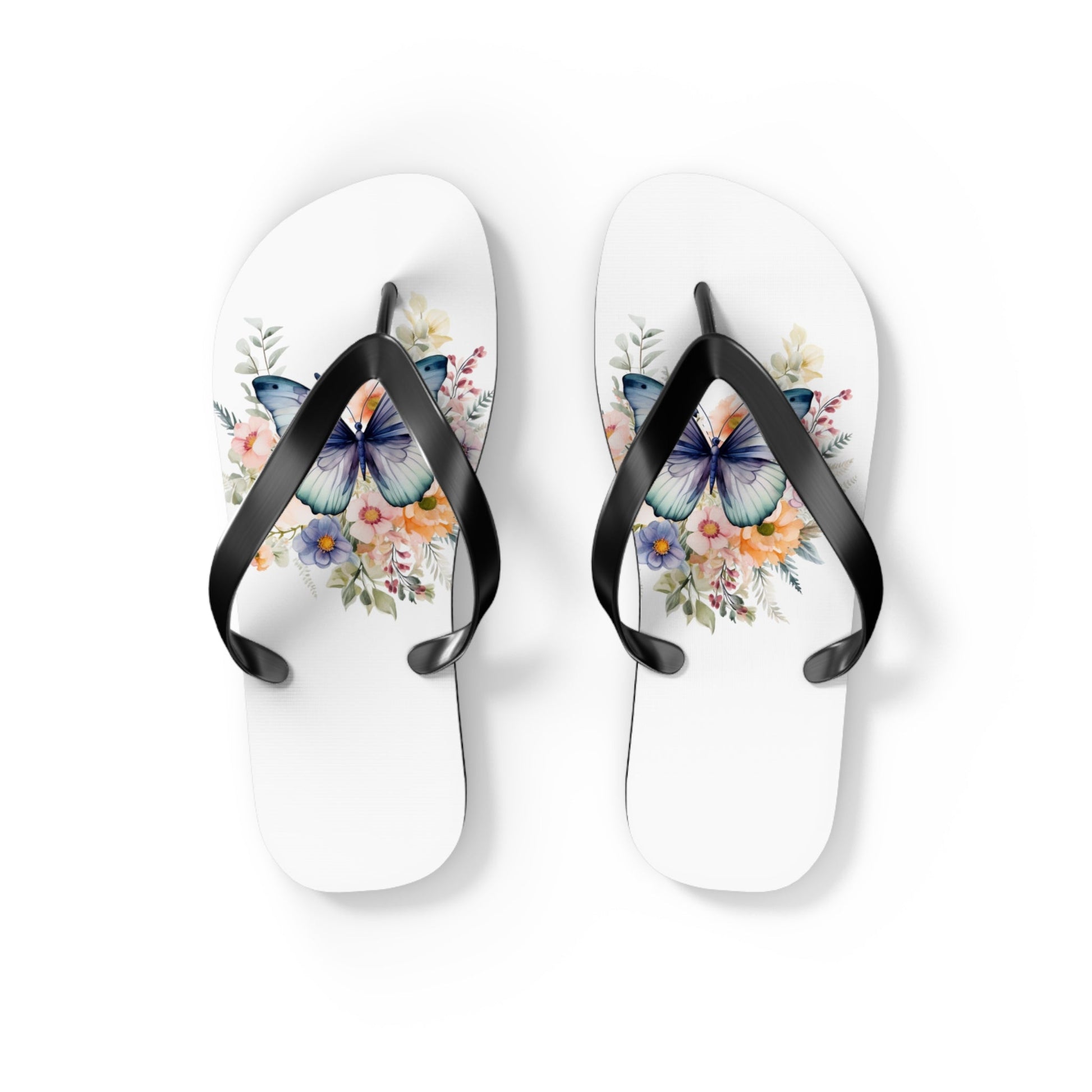 Flip Flops with Butterfly Design - JennyCool