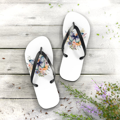 Flip Flops with Butterfly Design - JennyCool