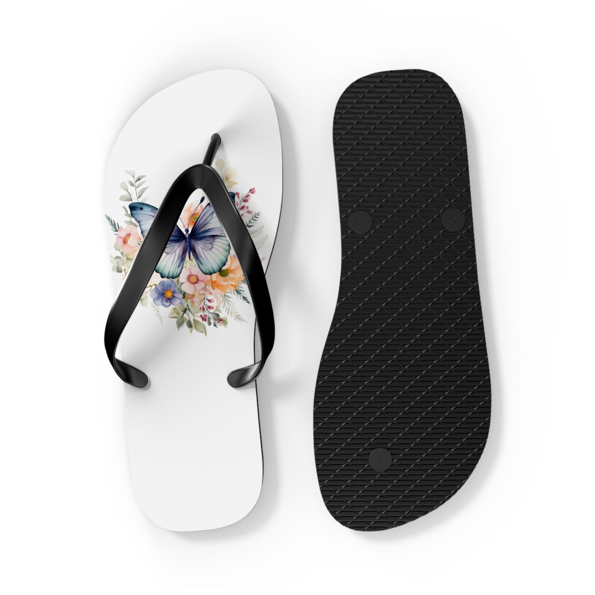 Flip Flops with Butterfly Design - JennyCool