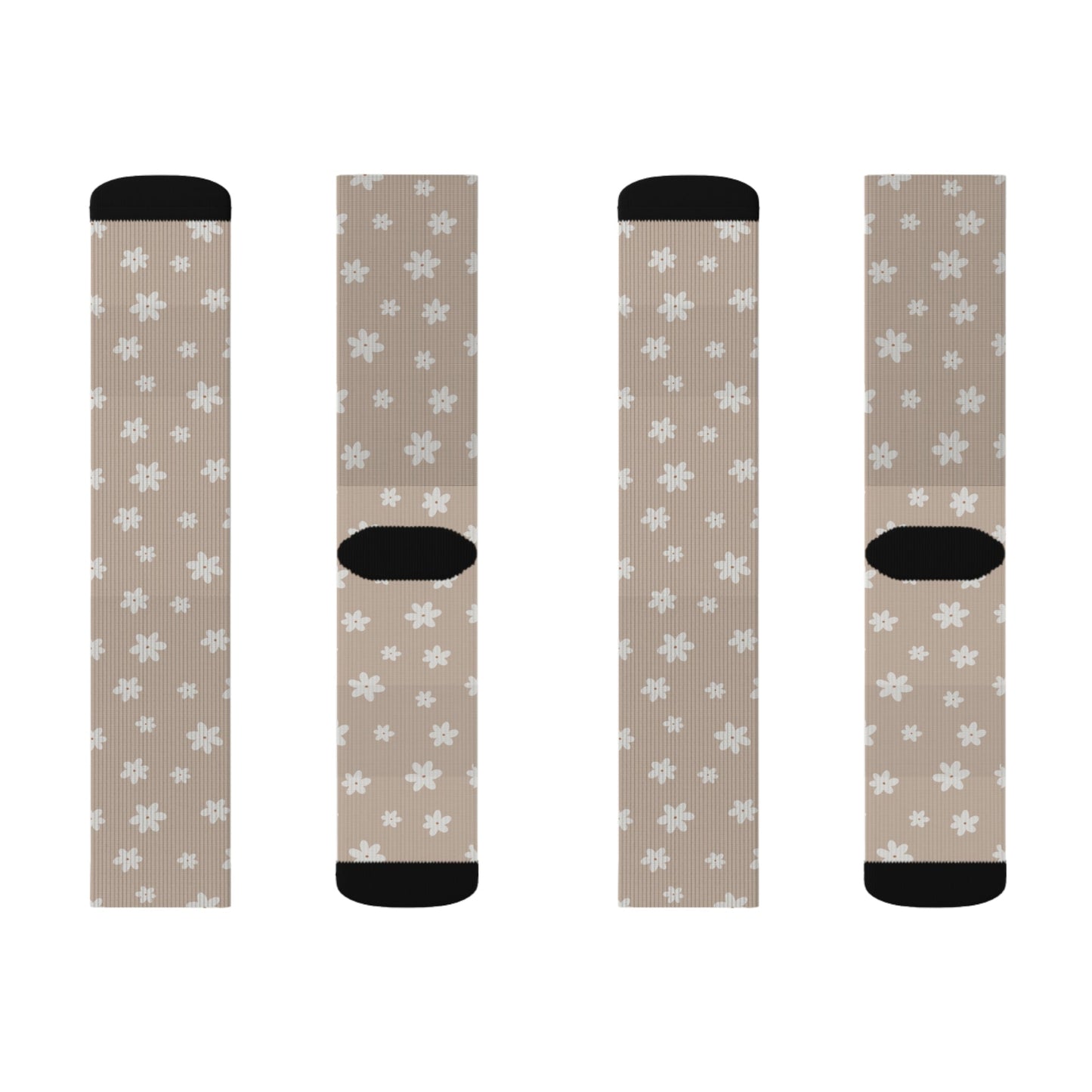 Flowers on Socks - Sublimation - JennyCool