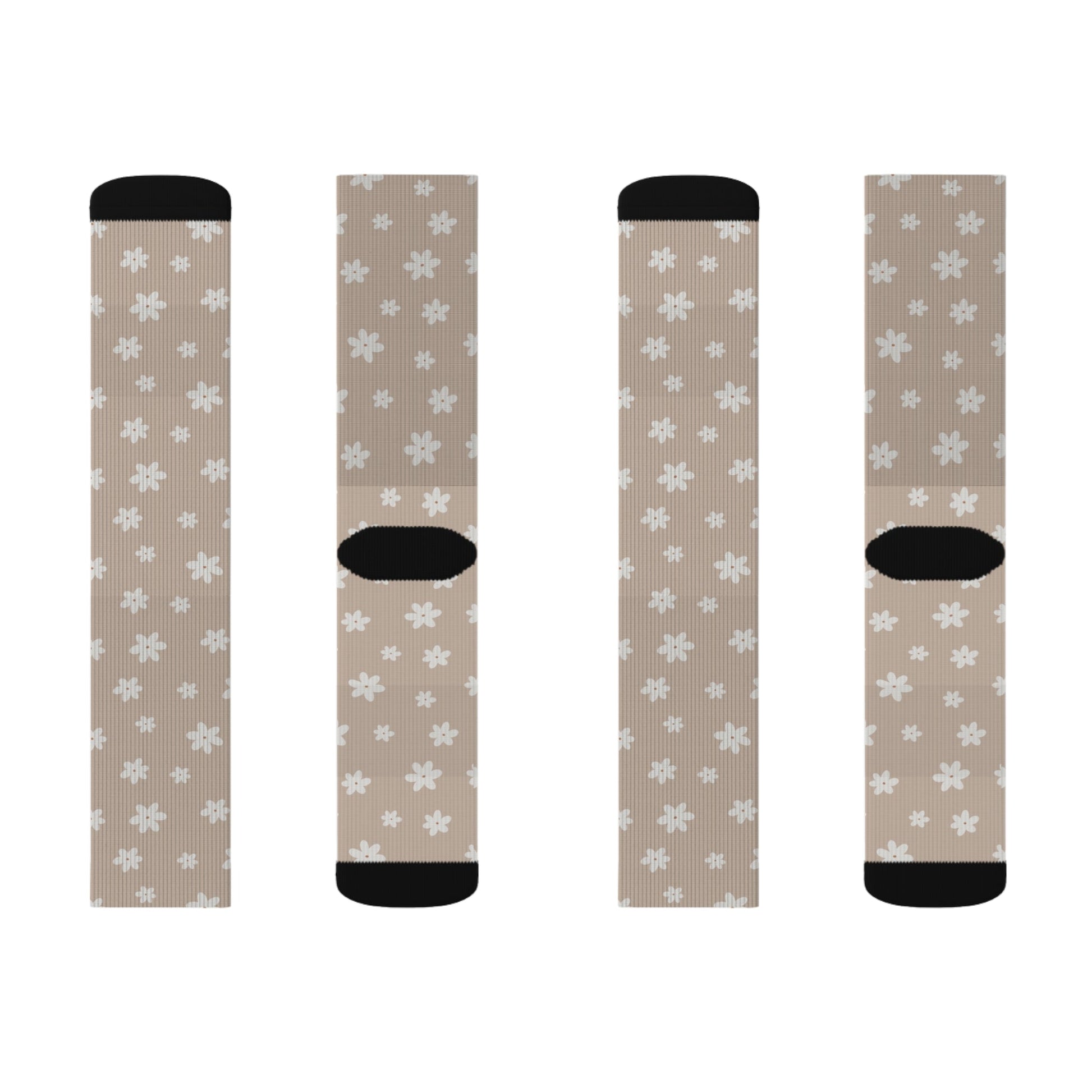 Flowers on Socks - Sublimation - JennyCool