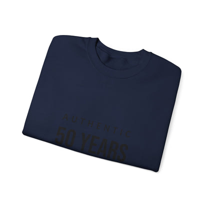 Funny 50th Birthday Crewneck - 50 Years of Not Giving a Damn Sweatshirt - JennyCool