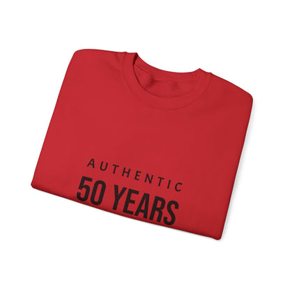 Funny 50th Birthday Crewneck - 50 Years of Not Giving a Damn Sweatshirt - JennyCool