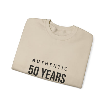 Funny 50th Birthday Crewneck - 50 Years of Not Giving a Damn Sweatshirt - JennyCool