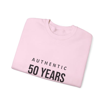 Funny 50th Birthday Crewneck - 50 Years of Not Giving a Damn Sweatshirt - JennyCool