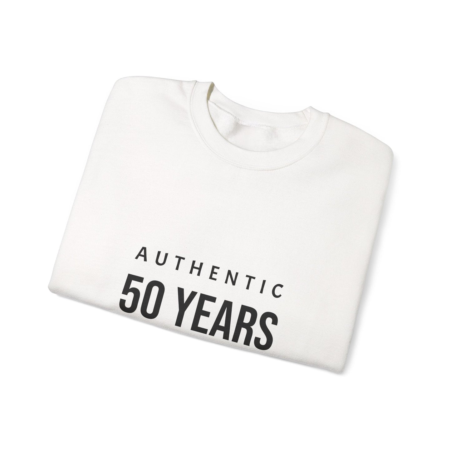 Funny 50th Birthday Crewneck - 50 Years of Not Giving a Damn Sweatshirt - JennyCool