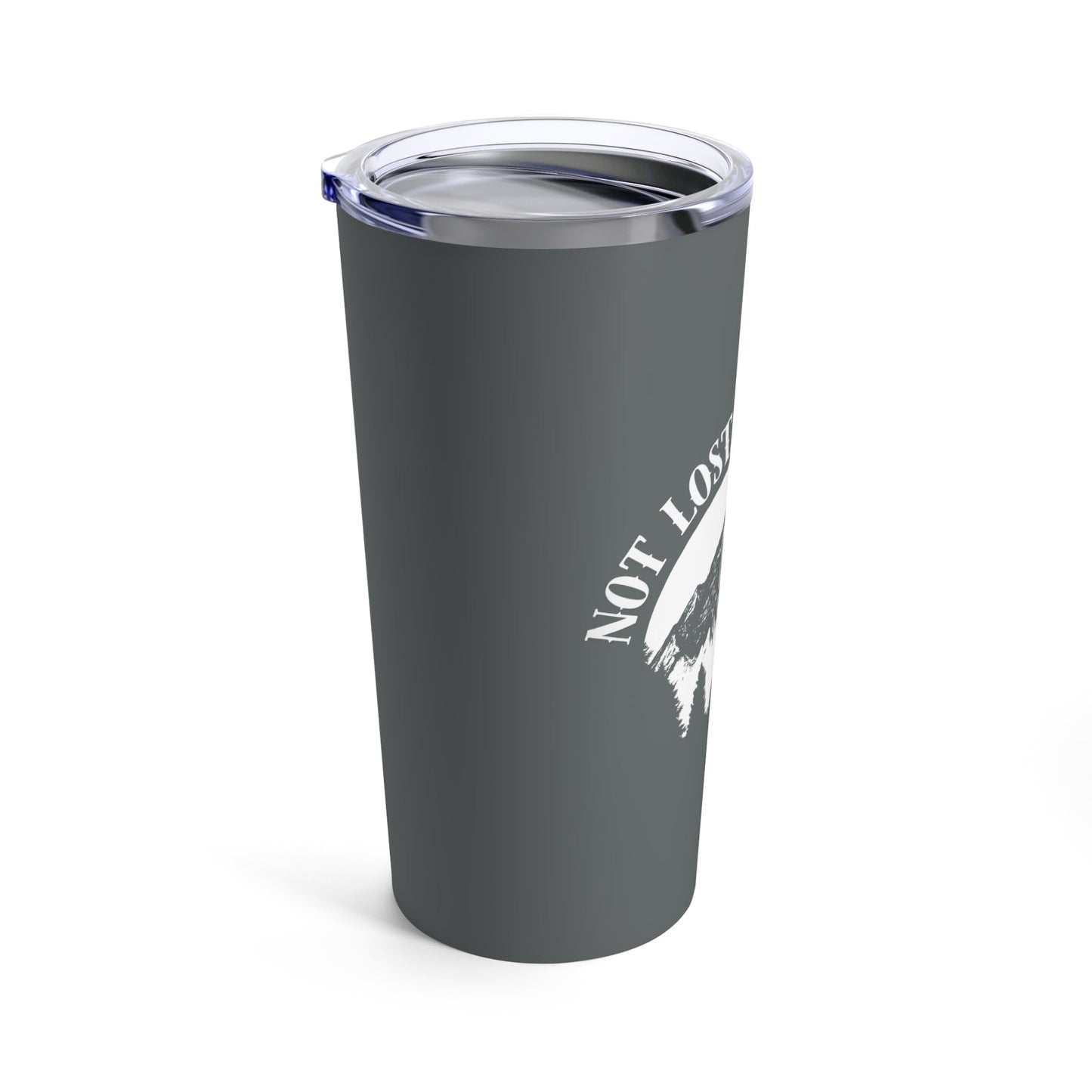 Gray Camping Tumbler 20oz - JennyCool