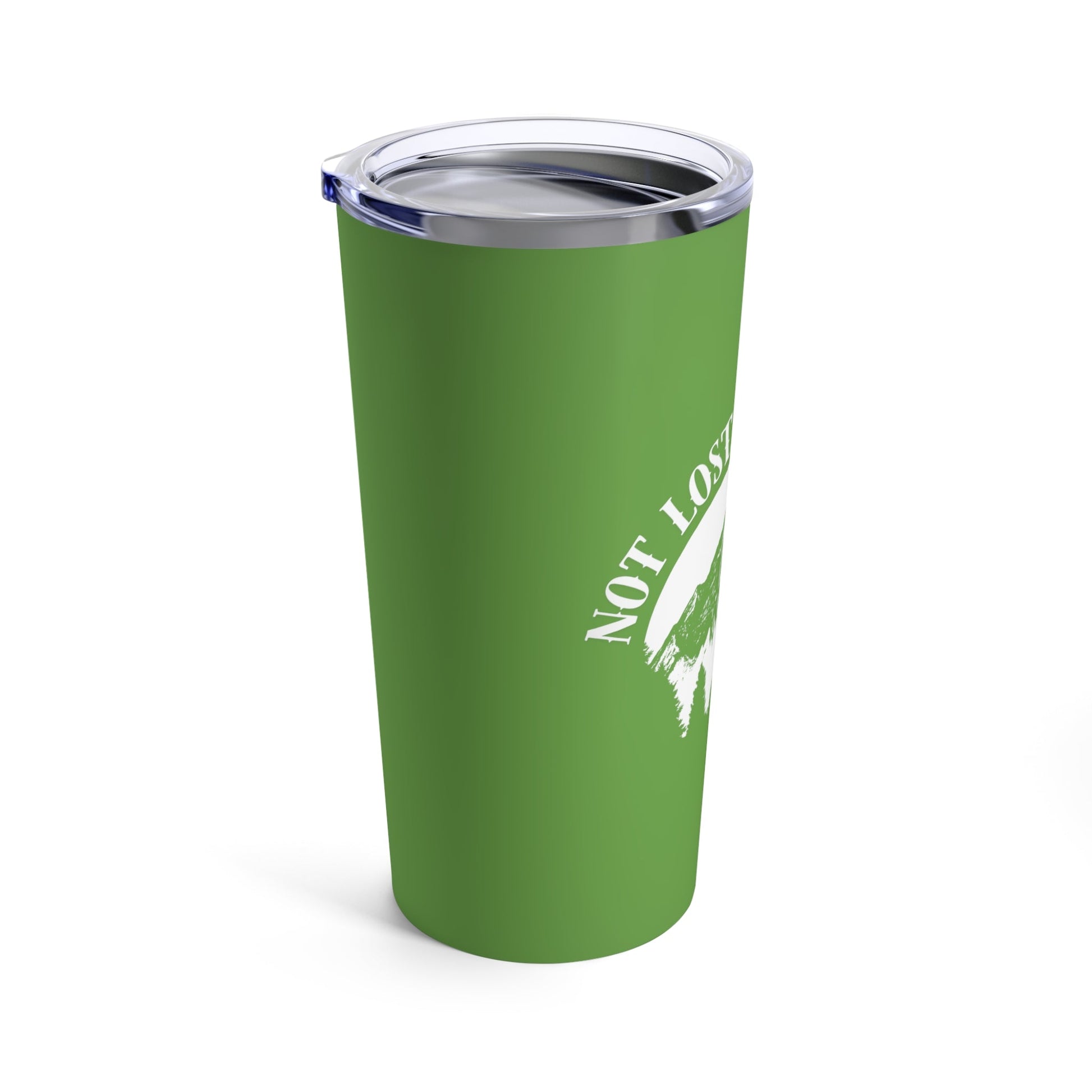 Green Camping Tumbler 20oz - JennyCool