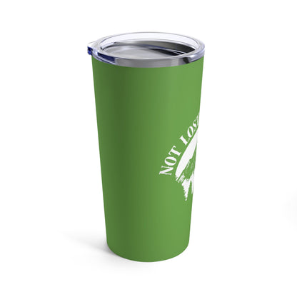 Green Camping Tumbler 20oz - JennyCool