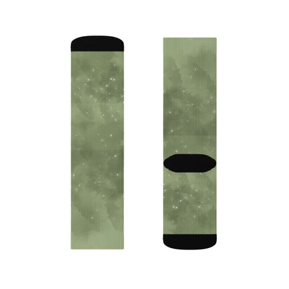 Green Socks - Sublimation - JennyCool
