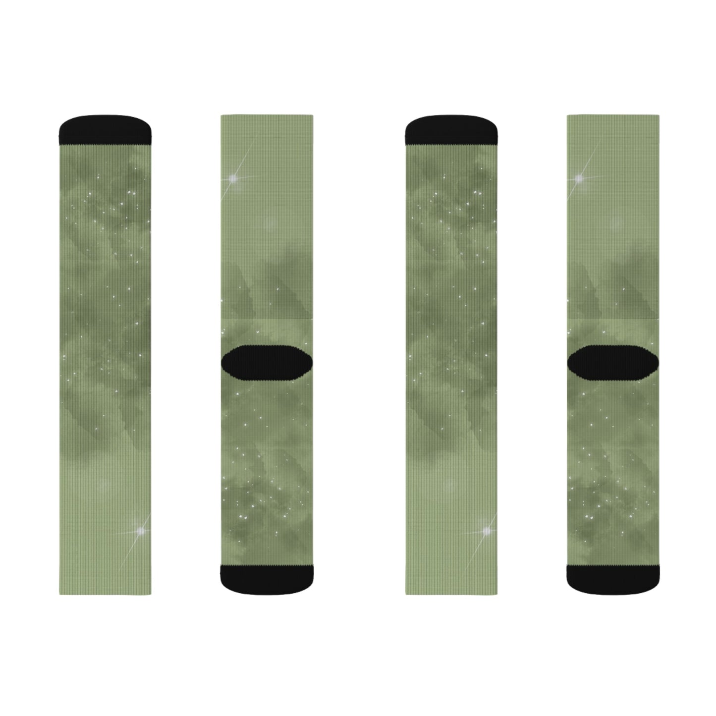Green Socks - Sublimation - JennyCool