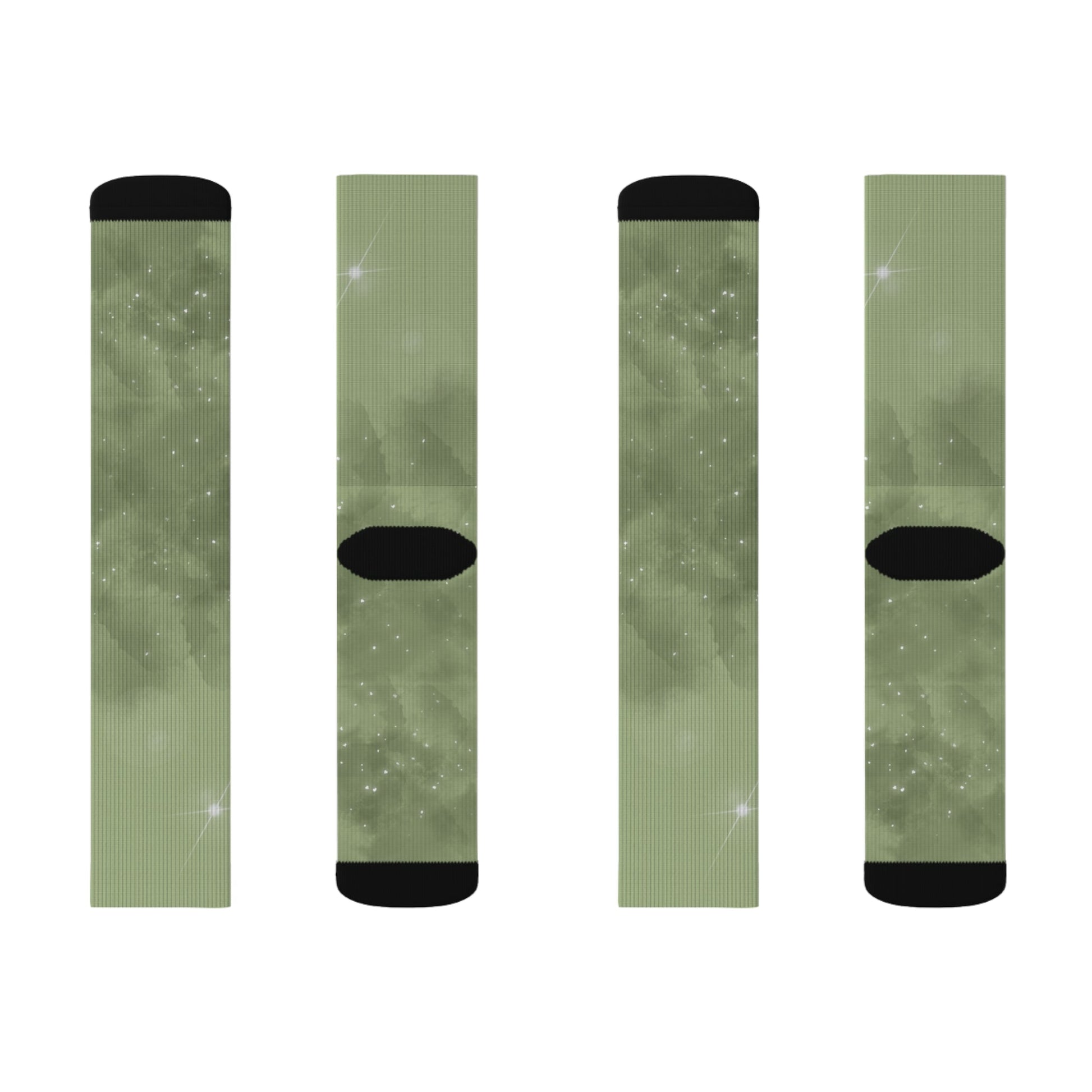 Green Socks - Sublimation - JennyCool