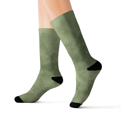 Green Socks - Sublimation - JennyCool