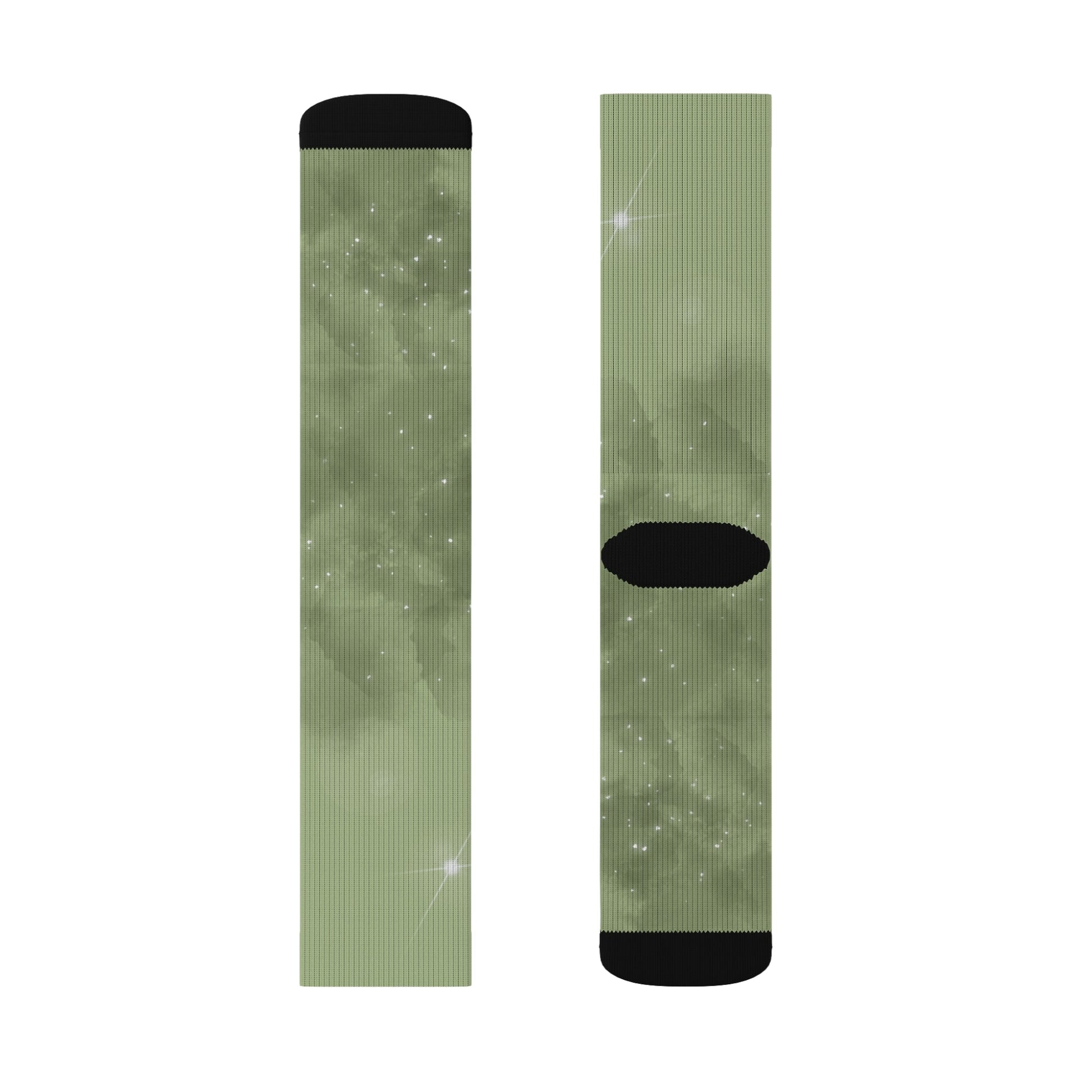 Green Socks - Sublimation - JennyCool