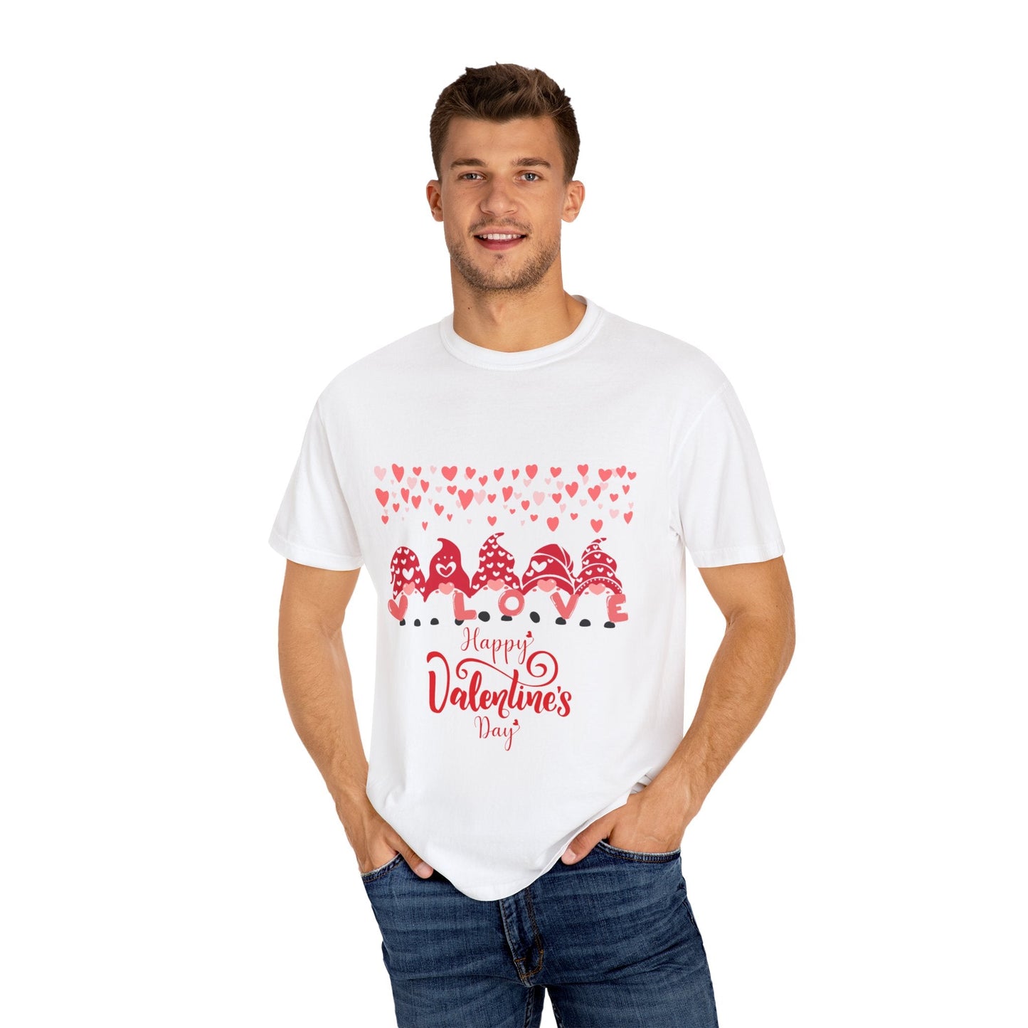 Heart Print Valentine's Day UNISEX T-Shirt - JennyCool
