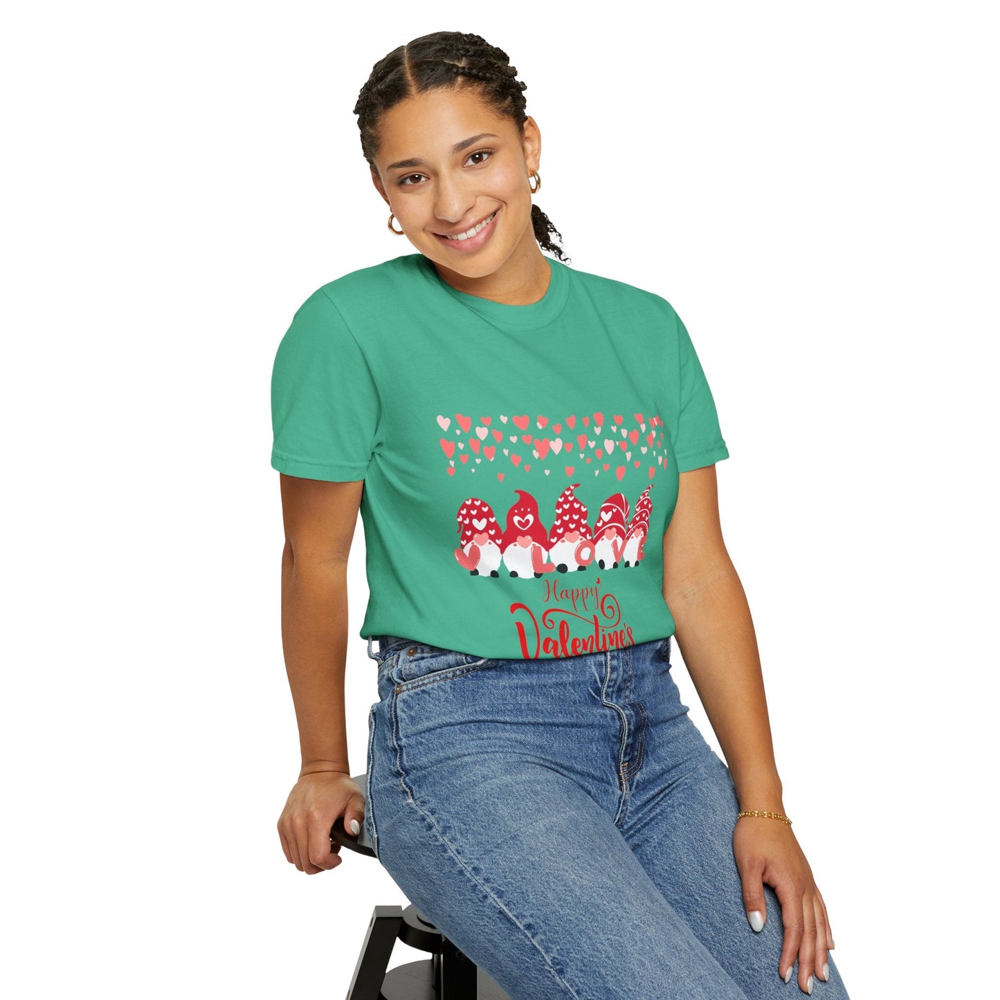 Heart Print Valentine's Day UNISEX T-Shirt - JennyCool