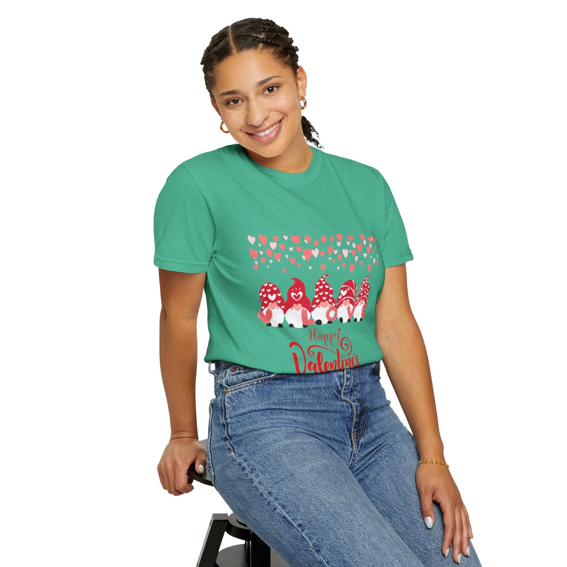 Heart Print Valentine's Day UNISEX T-Shirt - JennyCool
