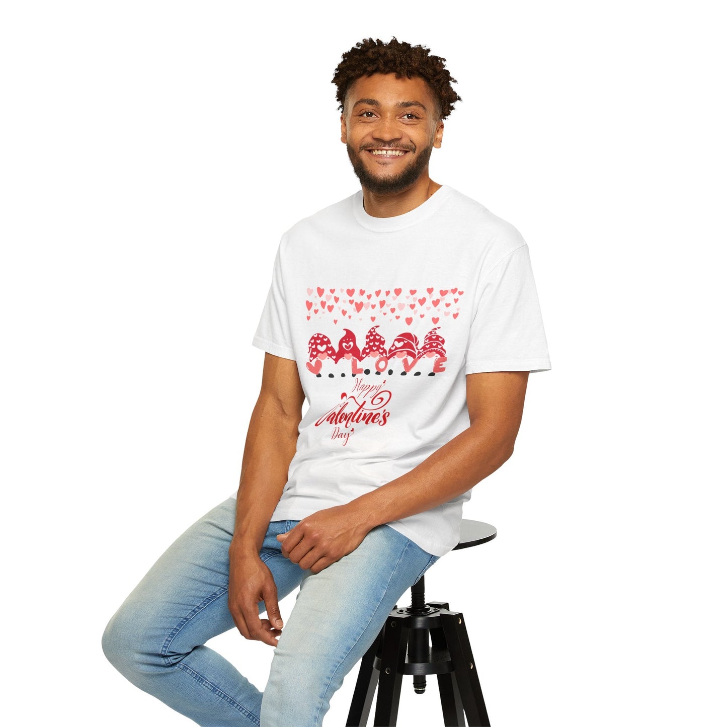 Heart Print Valentine's Day UNISEX T-Shirt - JennyCool