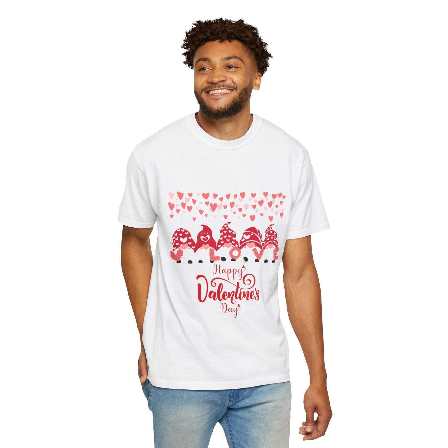 Heart Print Valentine's Day UNISEX T-Shirt - JennyCool