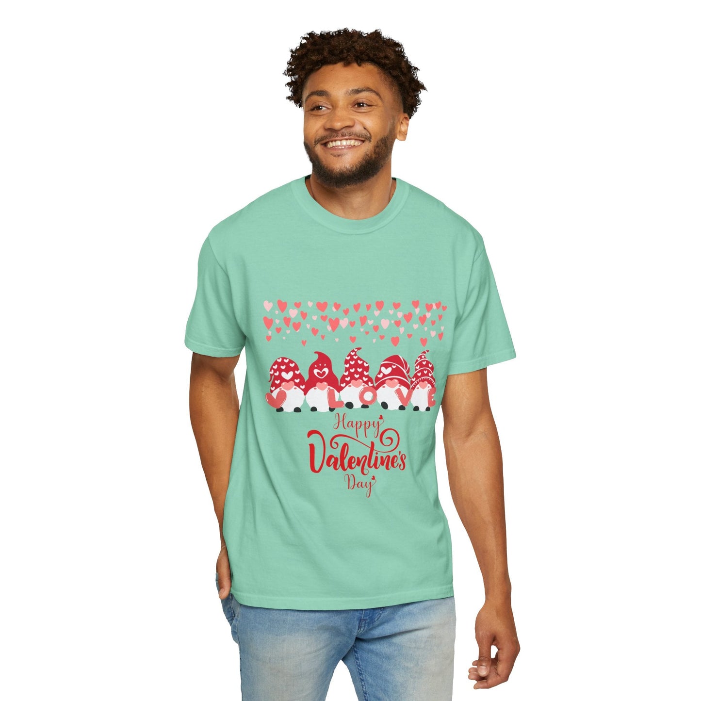 Heart Print Valentine's Day UNISEX T-Shirt - JennyCool