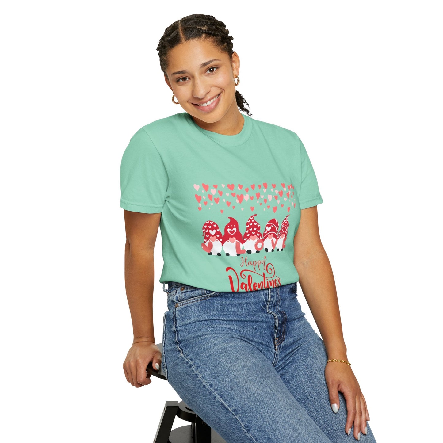 Heart Print Valentine's Day UNISEX T-Shirt - JennyCool