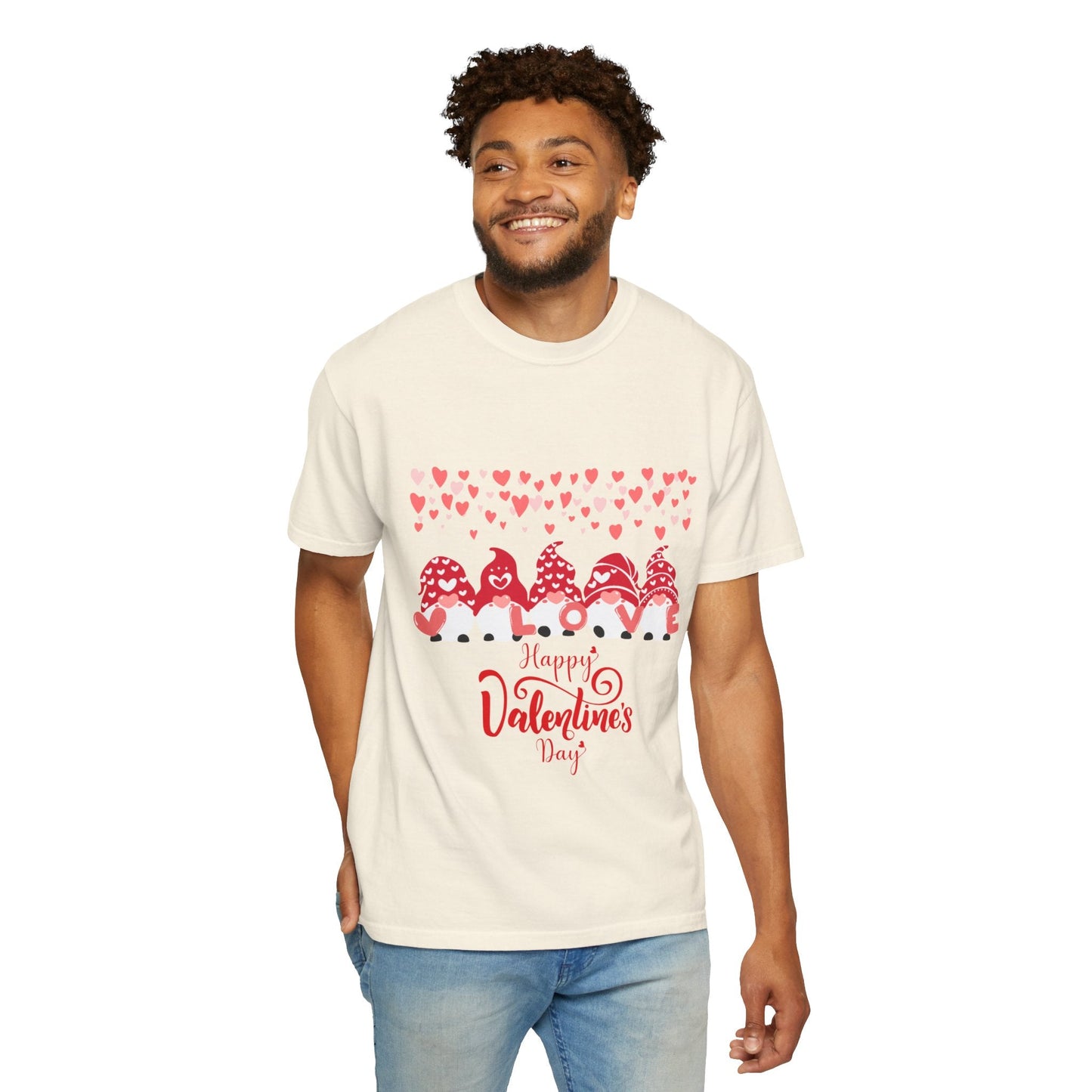 Heart Print Valentine's Day UNISEX T-Shirt - JennyCool