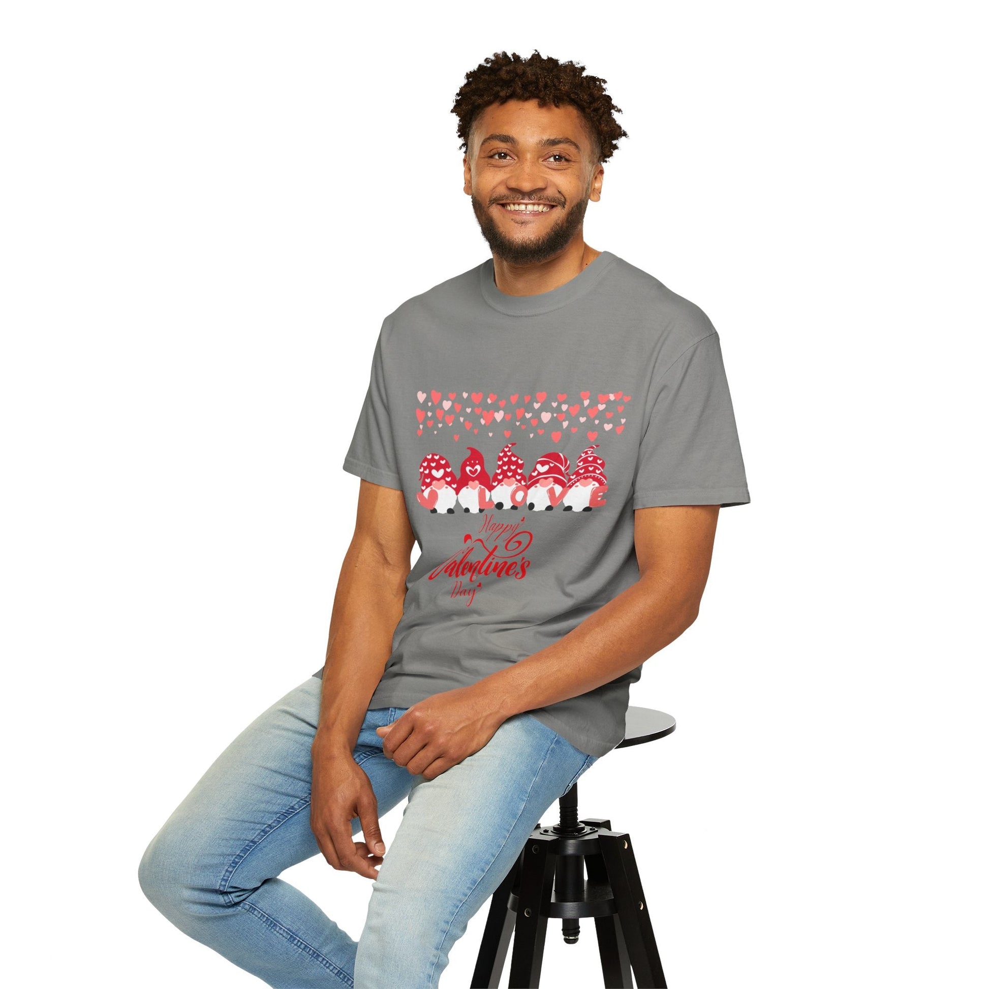 Heart Print Valentine's Day UNISEX T-Shirt - JennyCool