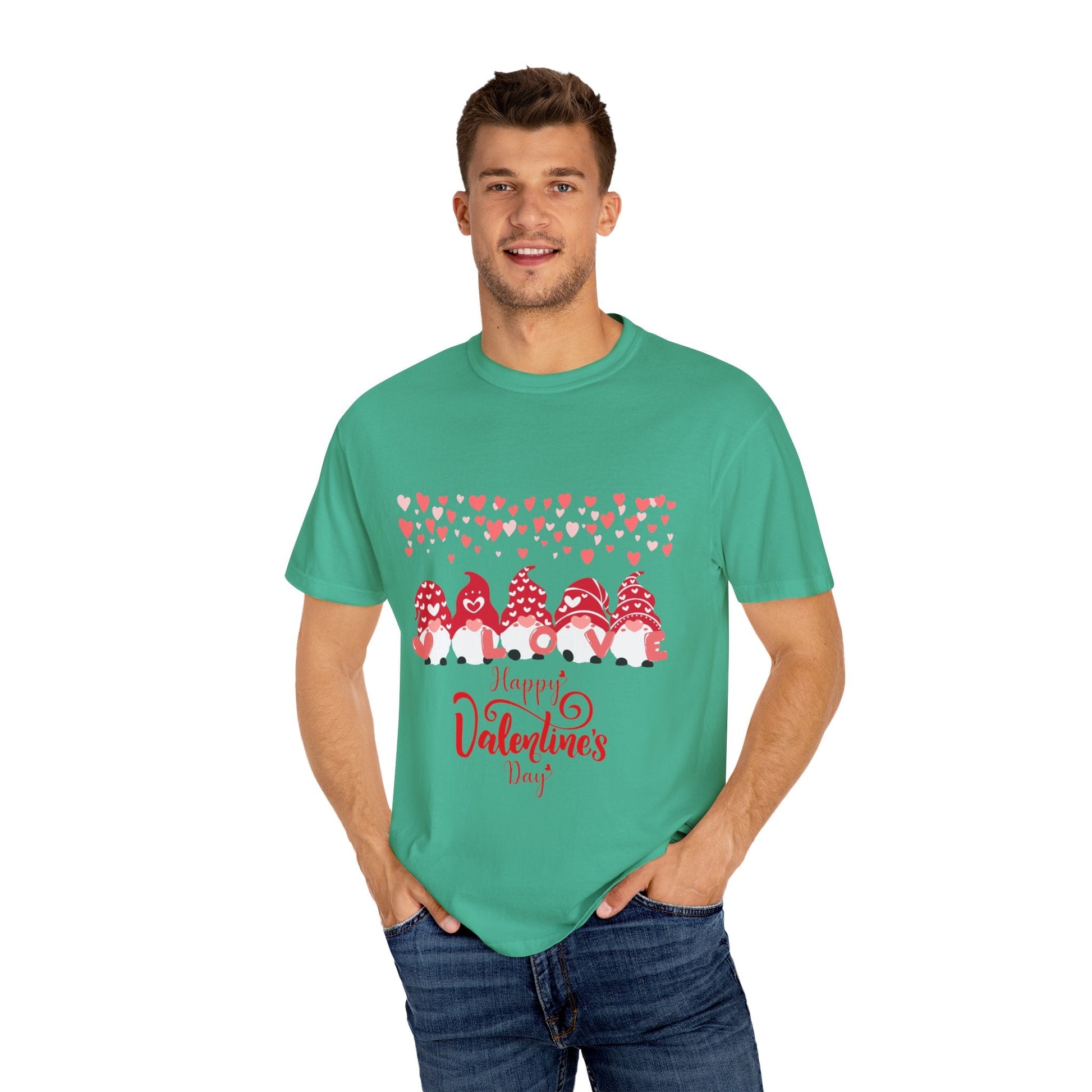 Heart Print Valentine's Day UNISEX T-Shirt - JennyCool